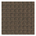 Crown Super-Soaker Wiper Mat with Gripper Bottom, Polypropylene, 36 x 120, Dark Brown