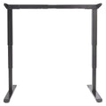 Alera AdaptivErgo 3-Stage Electric Height-Adjustable Table Base with Memory Controls, 48 to 72 w x 24 to 36d x 25 to 50.7h, Black