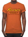 Reese's Peanut Butter Cup Two Great Tastes T-Shirt - Orange by Tee Luv