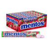 Mentos Strawberry Chewy Candy Rolls, 15 Count (Pack of 15)