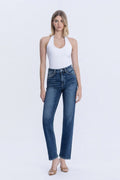 Madison High Rise Straight Jeans by Boutique 23