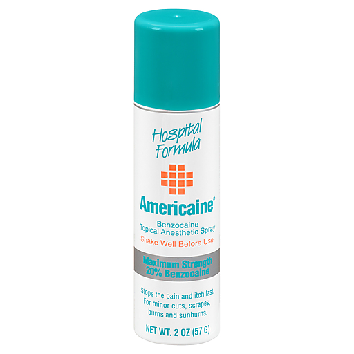 Americaine Benzocaine Topical Anesthetic Spray - 2 Oz by Pasteur Pharmacy