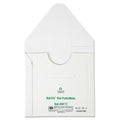 Quality Park Redi-File Disk Pocket/Mailer for CDs/DVDs, Square Flap, Tuck-Tab Closure, 6 x 5.88, White, 10/Pack
