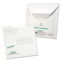 Quality Park Redi-File Disk Pocket/Mailer for CDs/DVDs, Square Flap, Tuck-Tab Closure, 6 x 5.88, White, 10/Pack