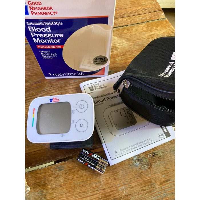 Good Neighbor Pharmacy Automatic Wrist Style Blood Pressure Monitor #394 by Pasteur Pharmacy