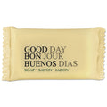 Good Day Amenity Bar Soap, Pleasant Scent, # 1/2, Individually Wrapped Bar, 1,000/Carton
