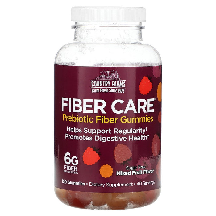 Country Farms® Fiber Care Prebiotic Gummies – Mixed Fruit Flavor by Pasteur Pharmacy