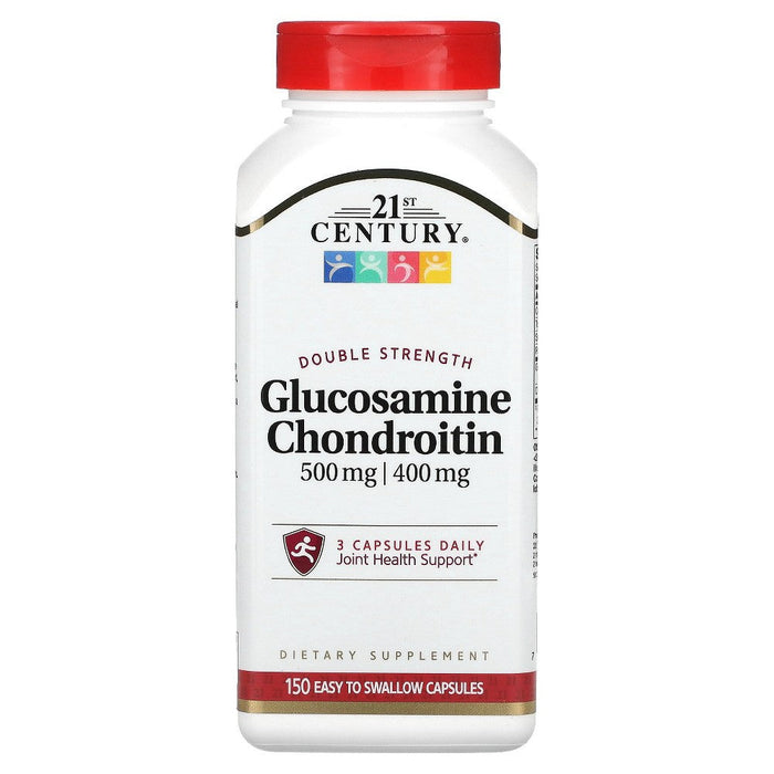 21st Century Glucosamine 500 Mg Chondroitin 400 Capsules Double Strength by Pasteur Pharmacy