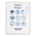Advantus Kleer-File Poly Folder with ID Pocket, Letter Size, Transparent