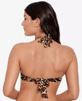 Lauren Ralph Lauren Leopard Print Bikini Top, Size 4 by Vanessa Jane