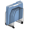 Fellowes Wire Organizer, 7 Sections, Letter to Legal Size Files, 7.38" x 5.88" x 8.25", Black