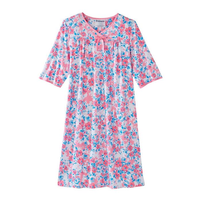 Silverts Open Back Hospital Gowns For Women - Night Gowns For Elderly Women, Post Surgery Clothing For Women, Adaptive Clothing For Women by Pasteur Pharmacy