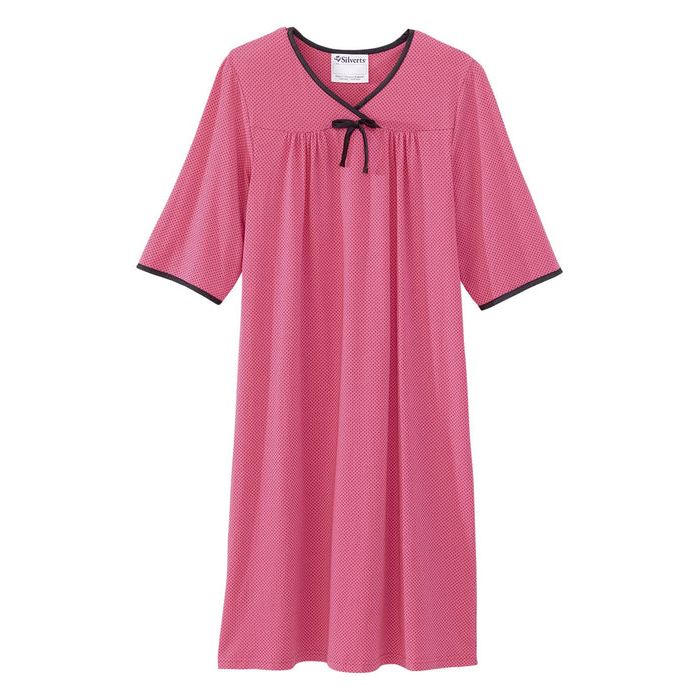 Silverts Open Back Hospital Gowns For Women - Night Gowns For Elderly Women, Post Surgery Clothing For Women, Adaptive Clothing For Women by Pasteur Pharmacy