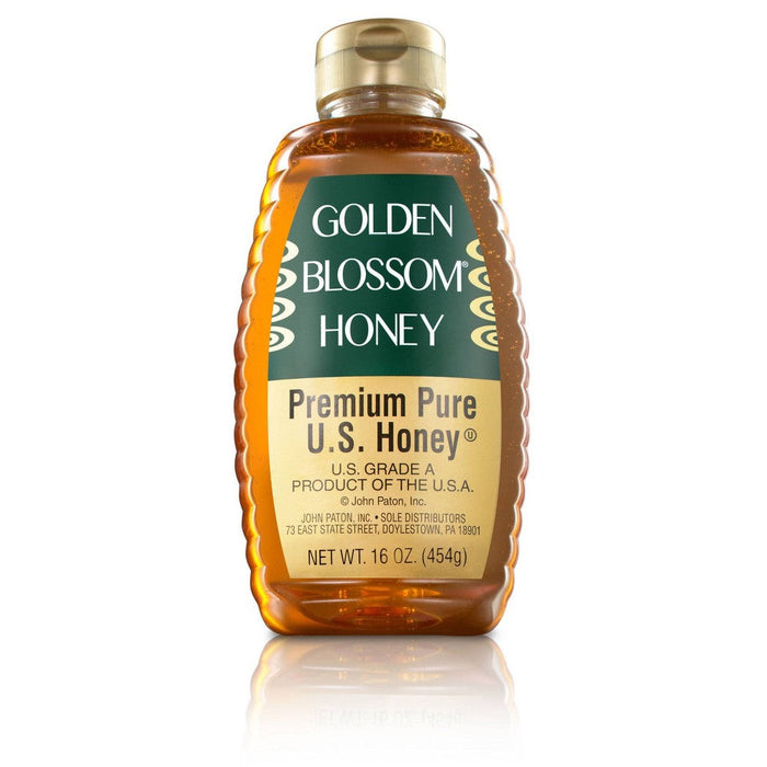 Golden Blossom Honey, Premium Pure US by Pasteur Pharmacy