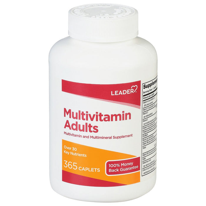 Leader Multivitamin Adults Caplets 365 Ct by Pasteur Pharmacy