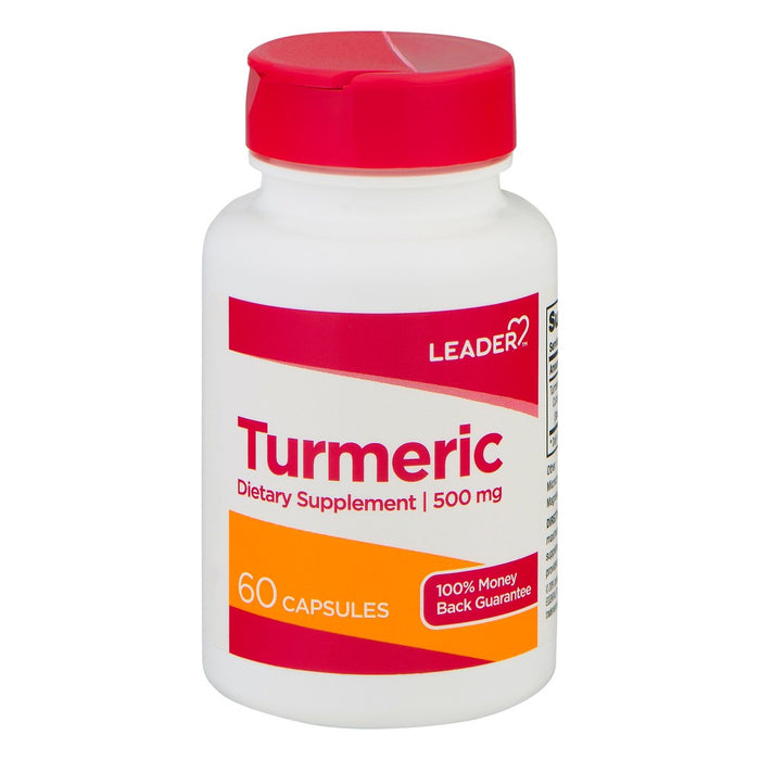 Leader Turmeric, 500 Mg, Capsules by Pasteur Pharmacy