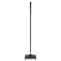 Rubbermaid Floor and Carpet Sweeper, 44" Handle, Black/Gray