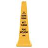 Rubbermaid Multilingual Wet Floor Safety Cone, 12.25 x 12.25 x 36