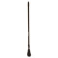 Rubbermaid Angled Lobby Broom, Poly Bristles, 35" Handle, Black