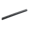 Fellowes Plastic Comb Bindings, 1/2" Diameter, 90 Sheet Capacity, Navy Blue, 100/Pack