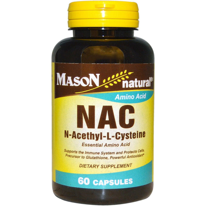 Mason Natural® NAC (N-Acetyl-L-Cysteine) - 500 Mg - 60 Capsules by Pasteur Pharmacy