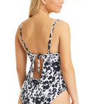 Bar Iii Womens Spot Garden Hankey Tankini, Size Large by Vanessa Jane