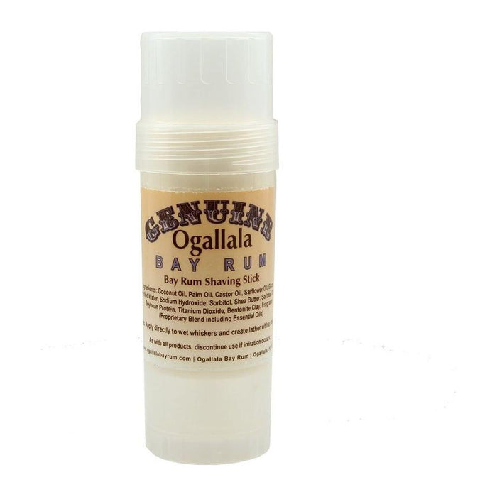 Ogallala Bay Rum Regular Scent Bay Rum Shaving Stick 2.5 Oz by Pasteur Pharmacy