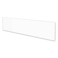 deflecto Superior Image Cubicle Nameplate Sign Holder, 8.5 x 2 Insert, Clear