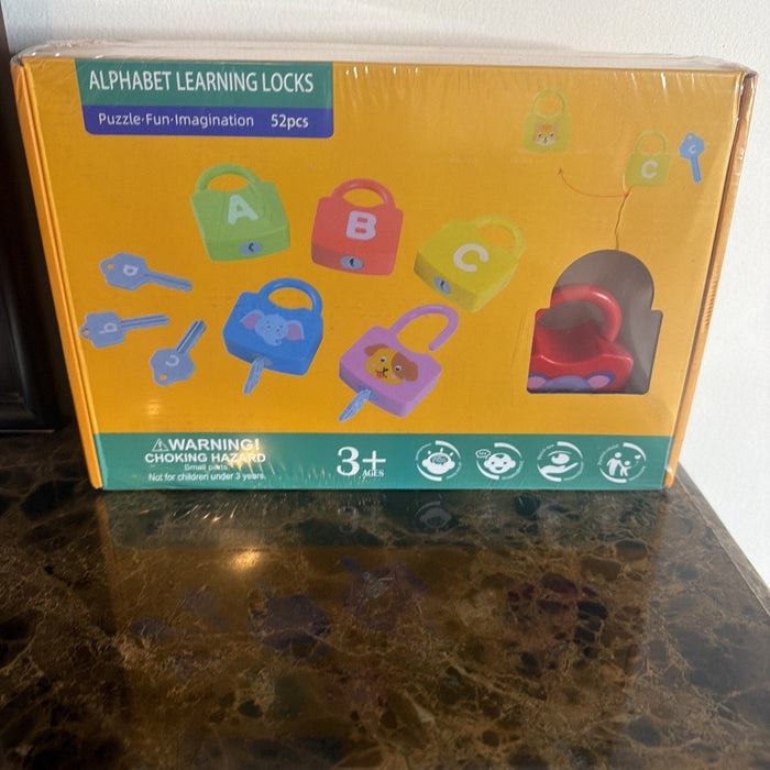 Alphabet Learning Lock Toy Set - Educational Game by Price Is Right Miami