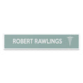 deflecto Superior Image Cubicle Nameplate Sign Holder, 8.5 x 2 Insert, Clear