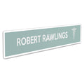 deflecto Superior Image Cubicle Nameplate Sign Holder, 8.5 x 2 Insert, Clear