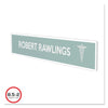 deflecto Superior Image Cubicle Nameplate Sign Holder, 8.5 x 2 Insert, Clear