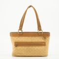 Louis Vuitton Beige Monogram Mini Lucille PM Tote Bag -#2456 by Bolt Boutique