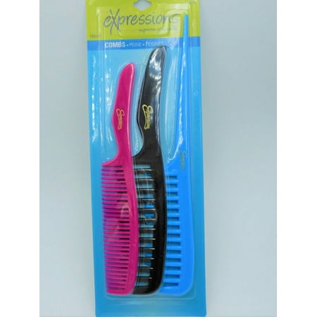 Almar Sales Company Inc – Trio Comb Set (3-Piece Styling Collection) by Pasteur Pharmacy