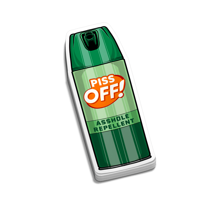 Piss Off - Hard Hat Decal by Armed American Supply
