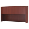 Safco Aberdeen Series Laminate Wood Door Hutch, 72w x 15d x 39.13h, Cherry
