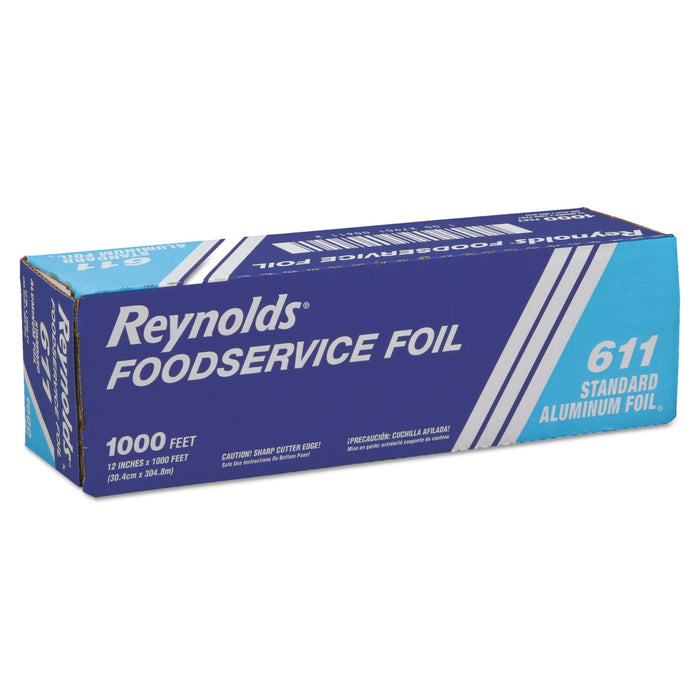 Reynolds Wrap Standard Aluminum Foil Roll, 12" x 1,000 ft, Silver