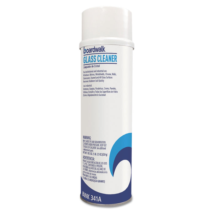 Boardwalk Glass Cleaner, Sweet Scent, 18.5 oz. Aerosol Spray