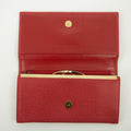 Christian Dior Red Leather Long Wallet #2465 by Bolt Boutique