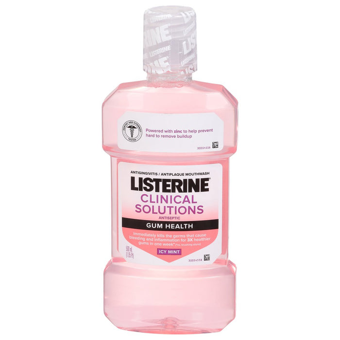Listerine Mouthwash, Antiseptic, Icy Mint, Gum Health 1.05 Pt by Pasteur Pharmacy