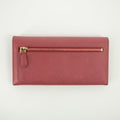 Prada Pink Saffiano Leather Long Wallet #2466 by Bolt Boutique