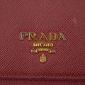 Prada Pink Saffiano Leather Long Wallet #2466 by Bolt Boutique