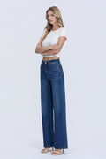 Lila High Rise Soft Wide Leg Jean by Boutique 23