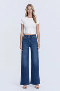 Lila High Rise Soft Wide Leg Jean by Boutique 23