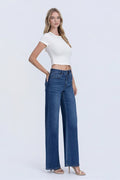 Lila High Rise Soft Wide Leg Jean by Boutique 23