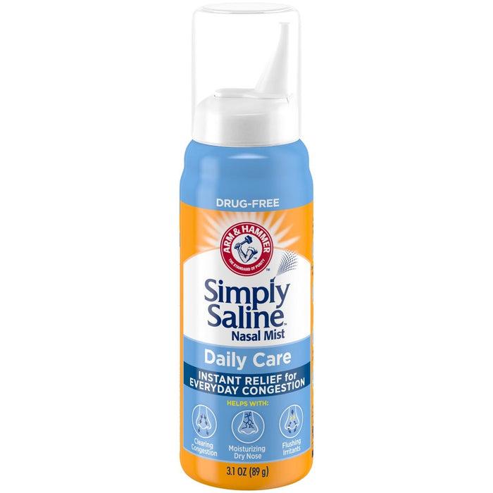 Simply Saline Arm & Hammer Nasal Mist, Daily Care - 3.1 Oz by Pasteur Pharmacy
