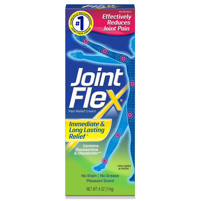 JointFlex Pain Relief Cream For & Arthritis Pain, 4 Oz by Pasteur Pharmacy