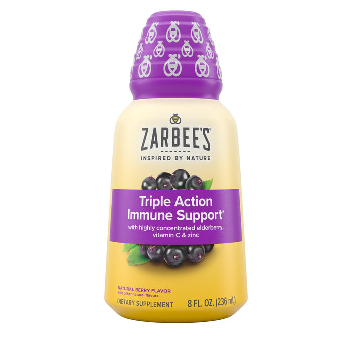Zarbee's® Naturals Black Elderberry Immune Support Syrup – 8 fl oz by Pasteur Pharmacy