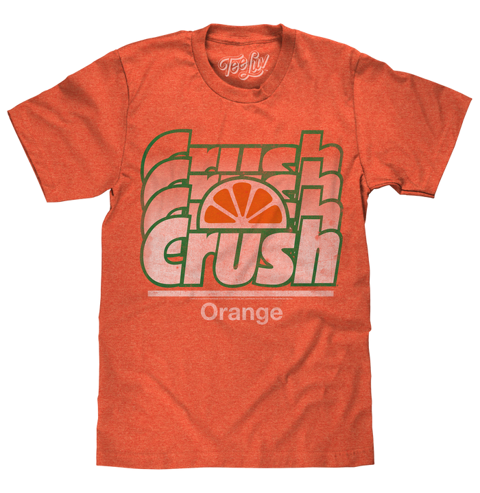 Crush Orange Drink T-Shirt - Orange by Tee Luv