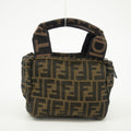 Fendi Zucca FF Mini Tote Bag Brown #2471 by Bolt Boutique